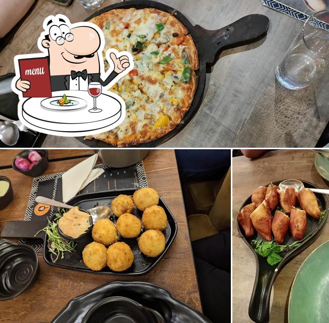 Food at The 3 Storey restaurant cafe partyhall