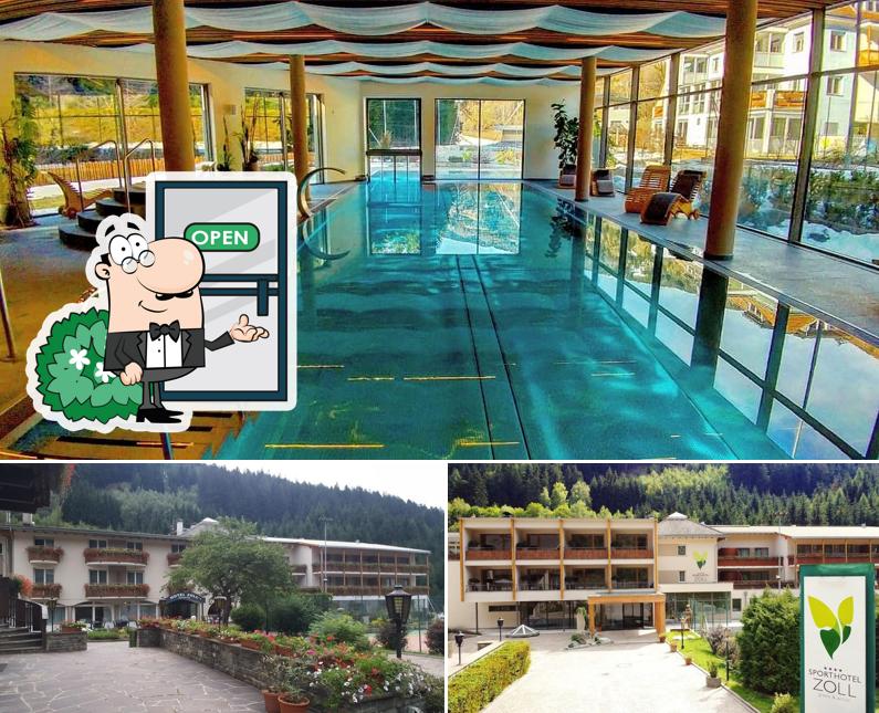 Gli esterni di Sporthotel Zoll