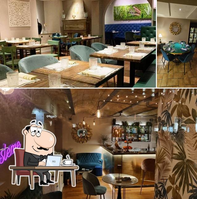 Gli interni di Zig Ristorante Roma Prati