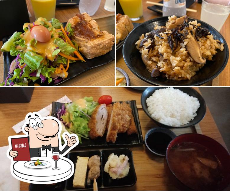 Comida em Katsuya Tokyo Milanesa