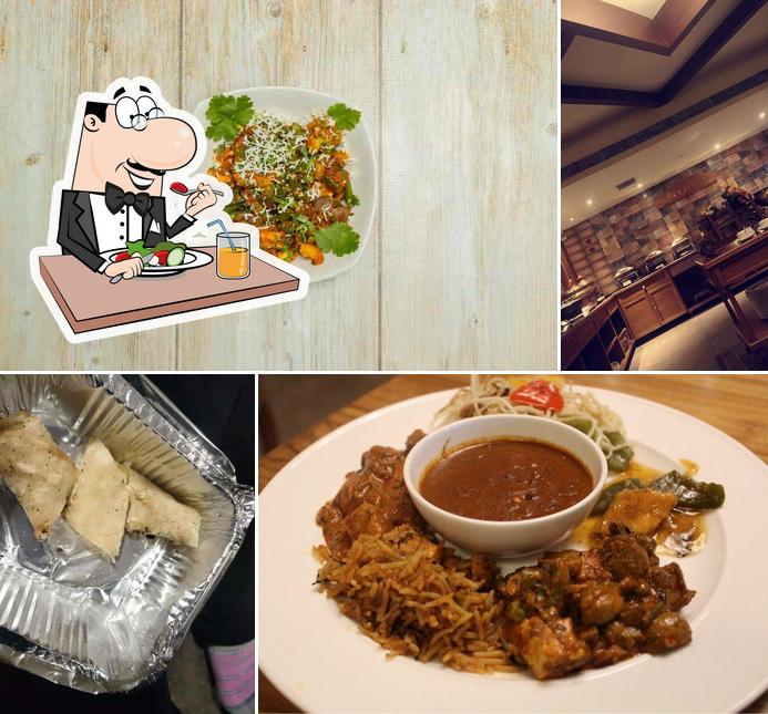 Food at Buffet Punjab