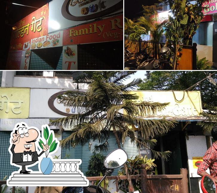 The exterior of Golden Gate Restaurant