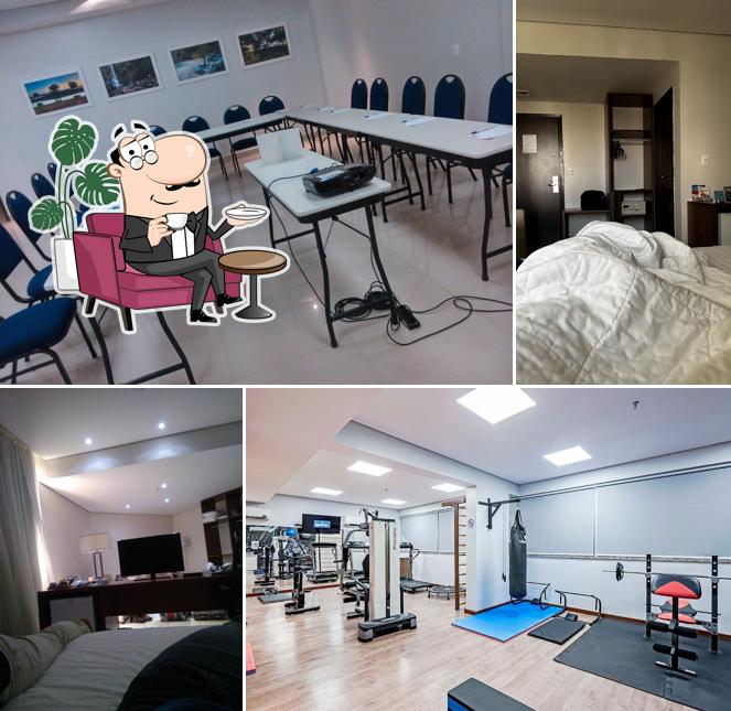 Veja imagens do interior do Hotel Slaviero Porto Velho