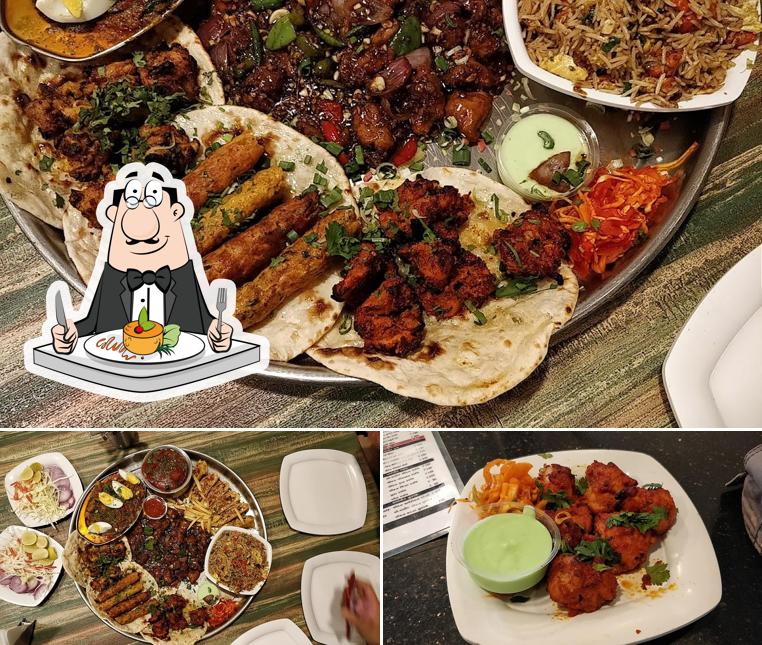 Food at Laziz Restaurant