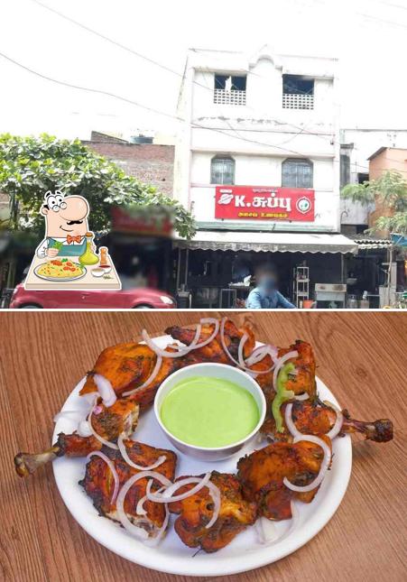 Meals at Mukku Kadai K Subbu