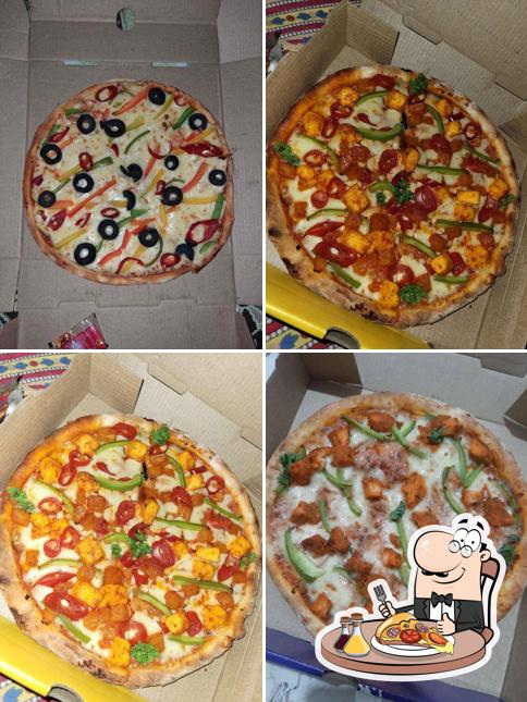 Order pizza at Olio - The Wood Fired Pizzeria