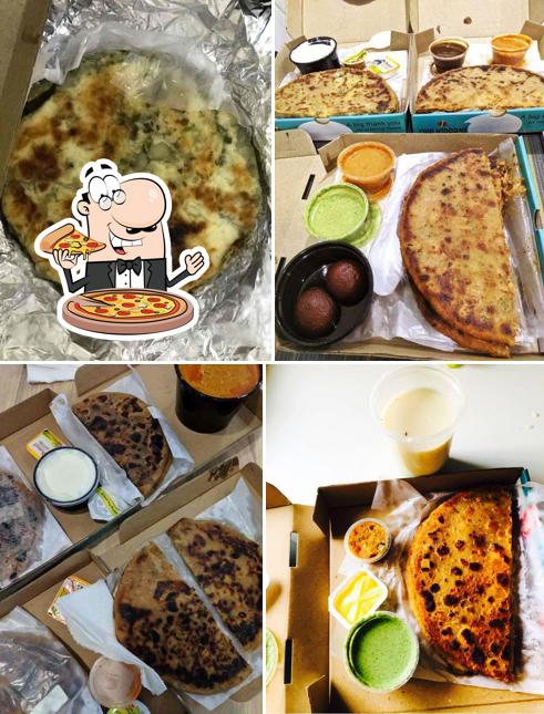 Order pizza at Oye Kiddan - Desi Meals & Parathas