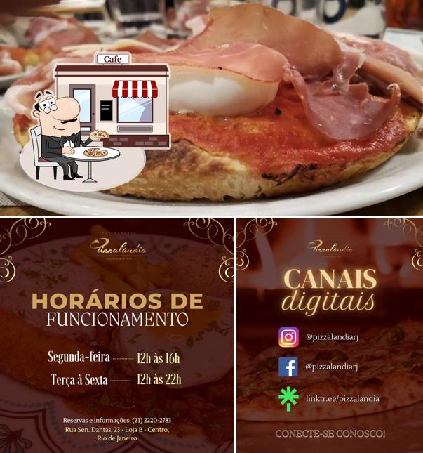 Questa è la foto che raffigura la esterno e pizza di Pizzalandia