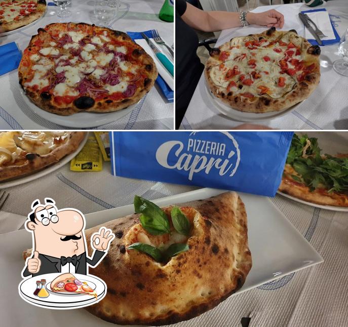 Scegli una pizza a Pizzeria Capri