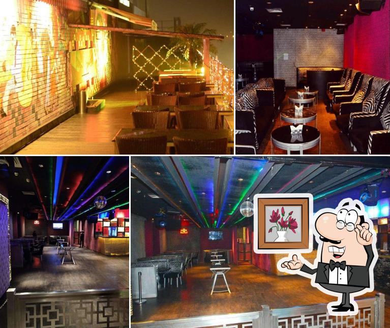 The interior of Pepers Republic