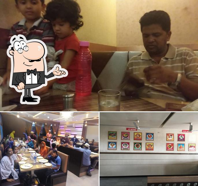 The interior of Hotel Trupti