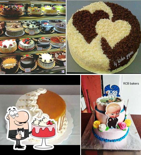 Red velvet cake at Ruchi Banglore Bakery