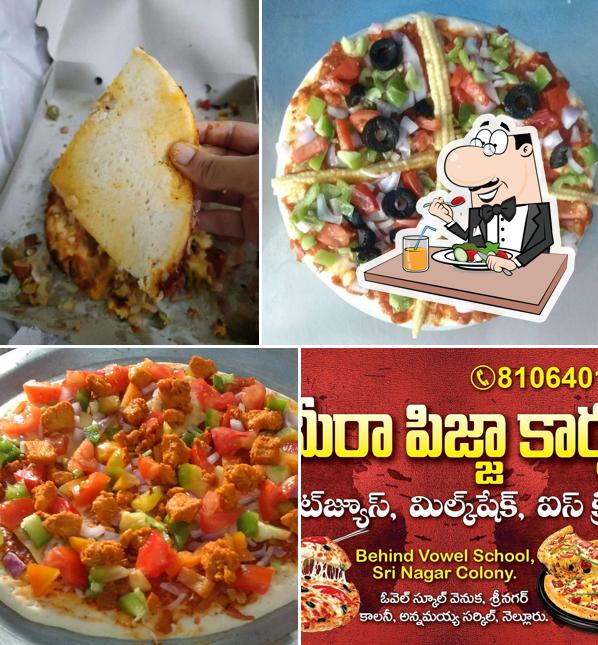 Food at Sameera Pizza Corner