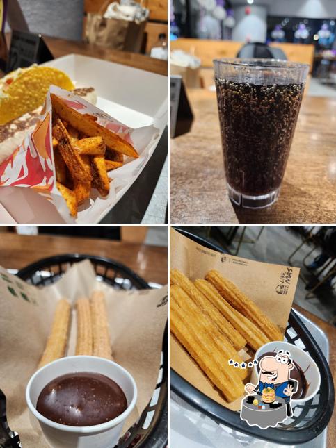 Chocolate mousse at Taco Bell