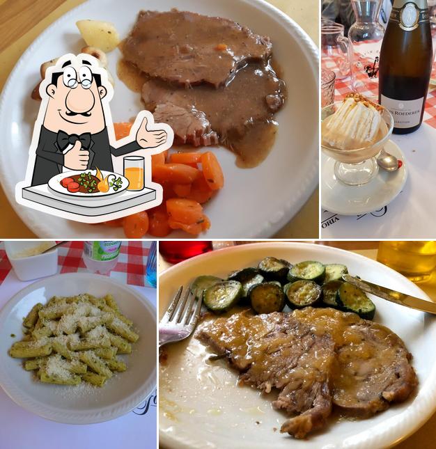 Cibo al Trattoria Del Gallo