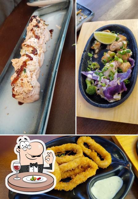Comida em YAZU Sushi