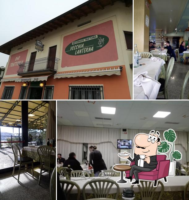 Siediti a un tavolo di Ristorante Albergo Lanterna Verde