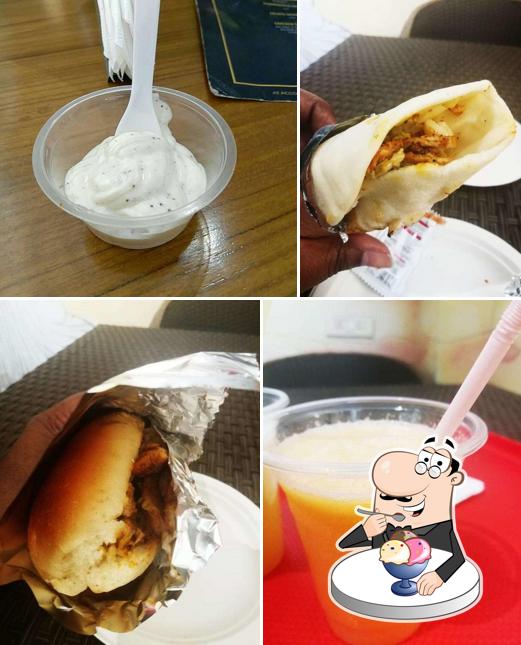 Shawarmama provides a range of desserts