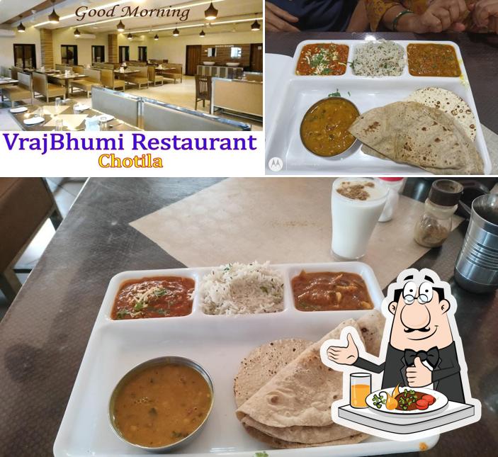 The photo of food and interior at Vrajbhumi Restaurant