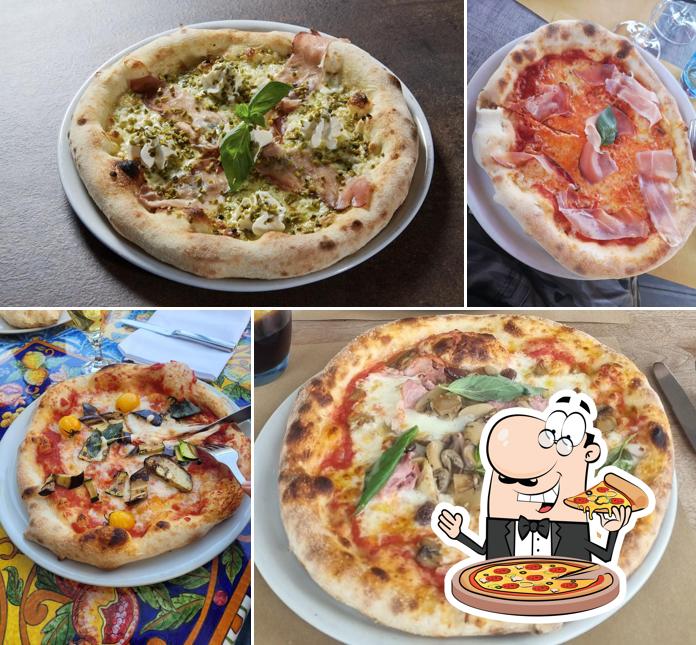 Scegli una pizza a Ristorante Anacapri Lugano
