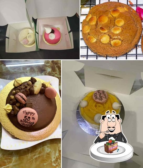 Chocolate cake at Tuileries patisserie