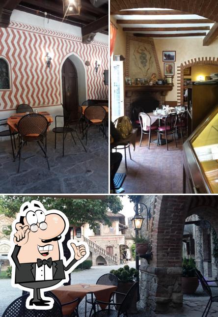 Dai un'occhiata agli interni di Osteria Caminetto