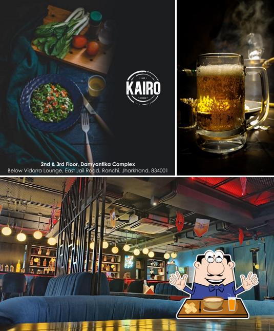 Kairo Bar and Lounge is distinguished by food and interior