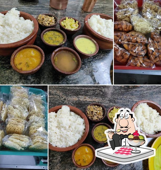 Pushpa Diet Hotel serves a number of sweet dishes