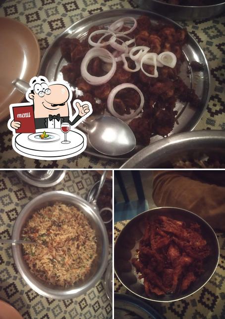 Food at Priya Cool Bar