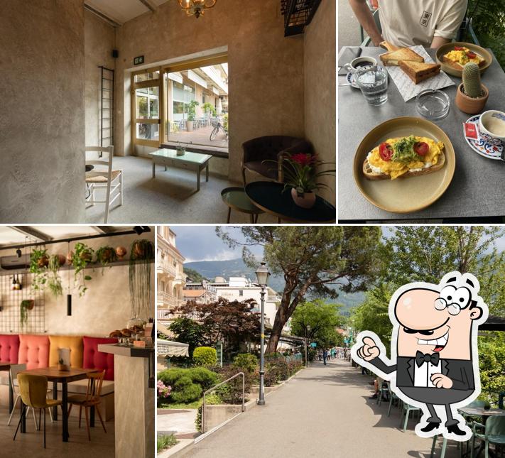 Gli interni di Mikè Bistrot
