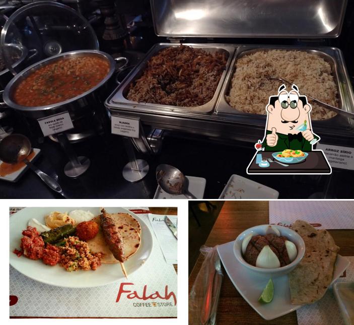 Platos en Falah Arabian Food