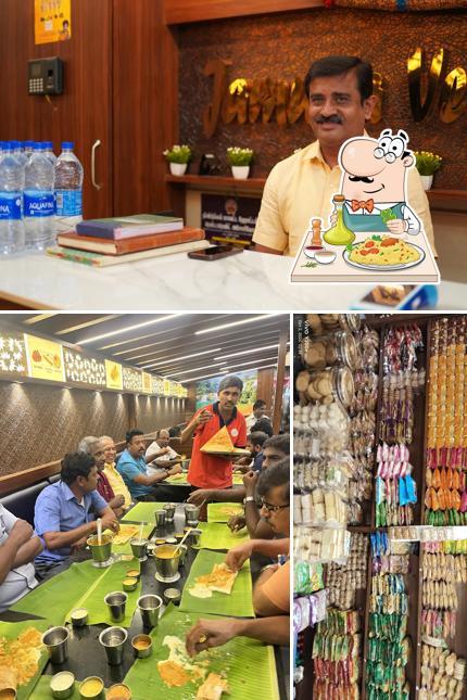 Jamuna veg restarurant is distinguished by food and beverage