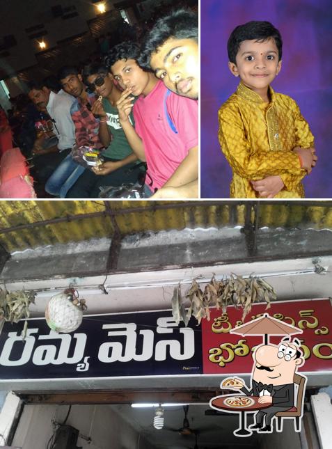 The exterior of Ramya Mess