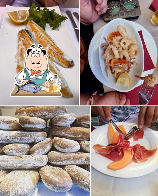 Salmone grigliato al Ristorante Da Ö Batti Portofino
