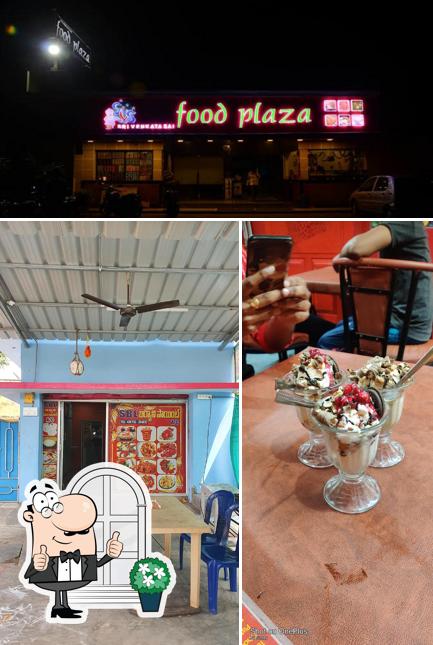The exterior of SVS FOOD PLAZA