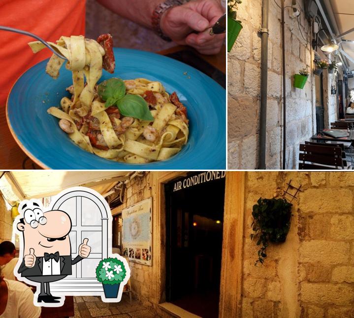 Gli esterni di Spaghetteria Toni