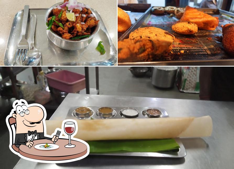 Meals at Hotel Sri Amuthaas
