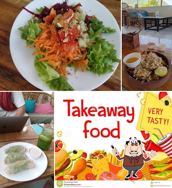 Food at The Inner Child Restaurant