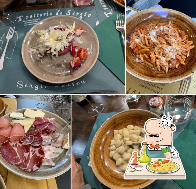 Platti al Trattoria da Sergio