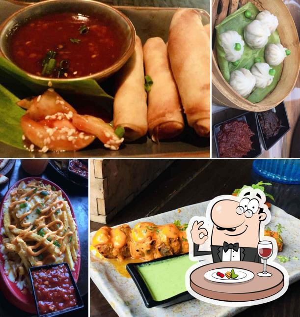Food at Uncultured Cafe, Bar, Sky Culture