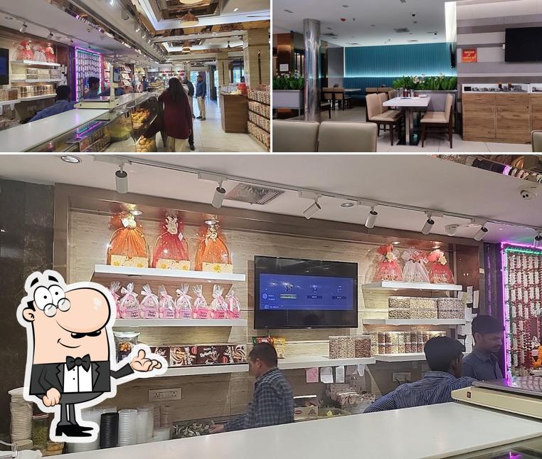 Check out how Anupam Sweets looks inside