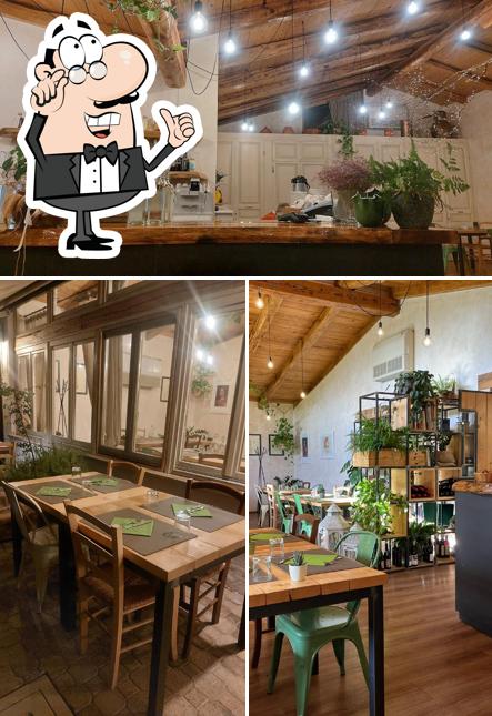Dai un'occhiata agli interni di Il Giardino - green restaurant