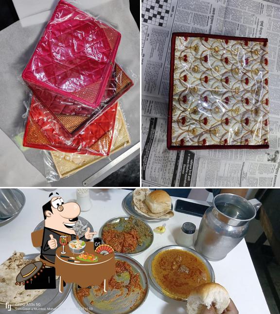 Food at New Life Restaurant