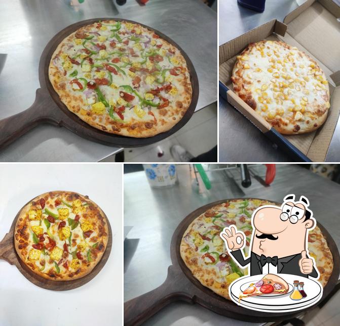 Try out different types of pizza