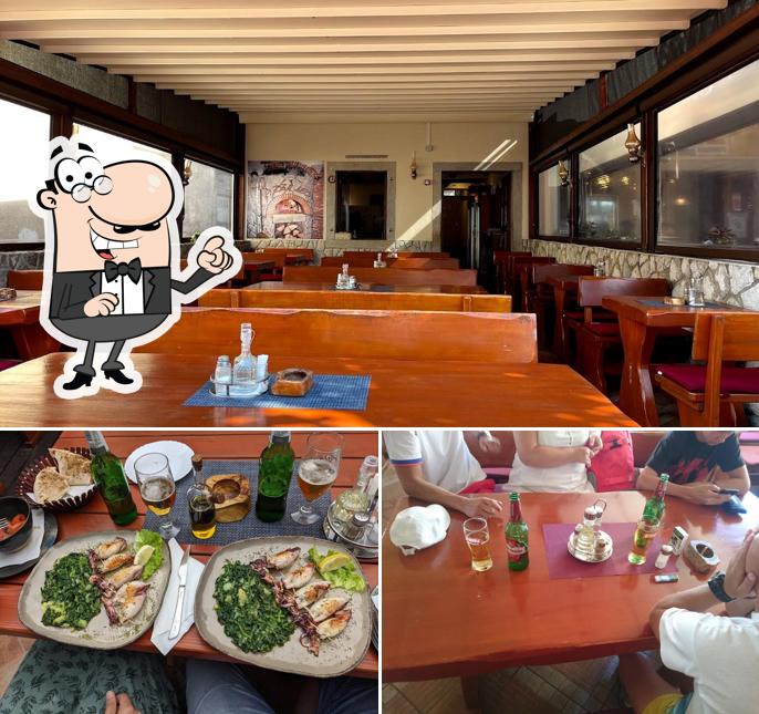 La foto di interni e birra da Pizzeria Leo