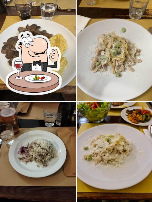 Cibo al Osteria delle Quattro Tette