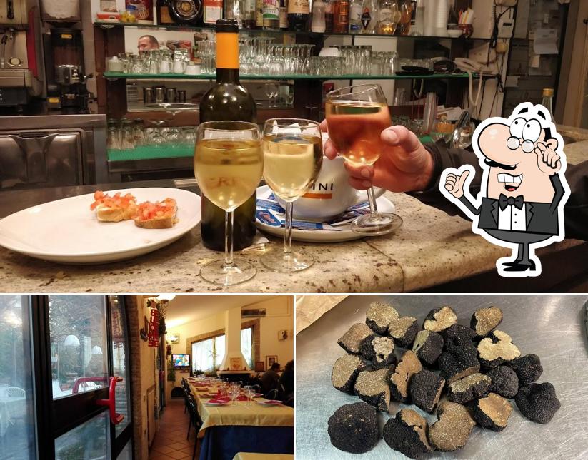 La immagine della interni e cibo di Ristorante Fichetto - Pensione e Bar