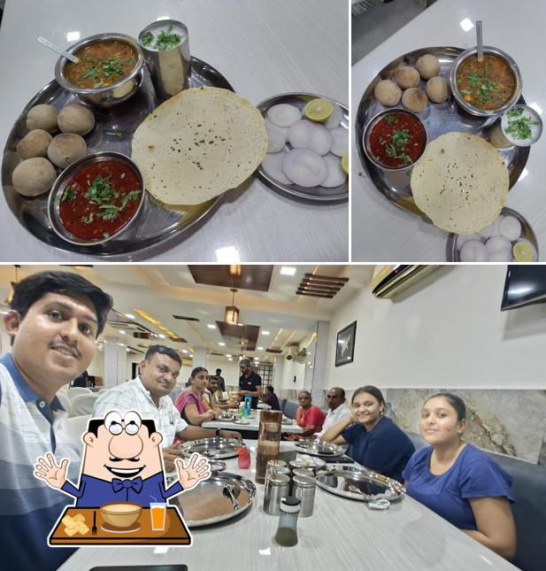 Food at Shree Hungama Dalbati