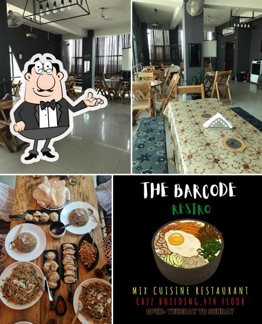 The interior of The Barcode Restro
