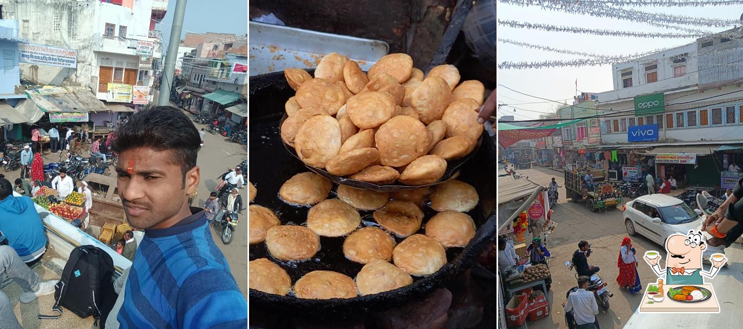 Food at Todabhim Kachori Centre